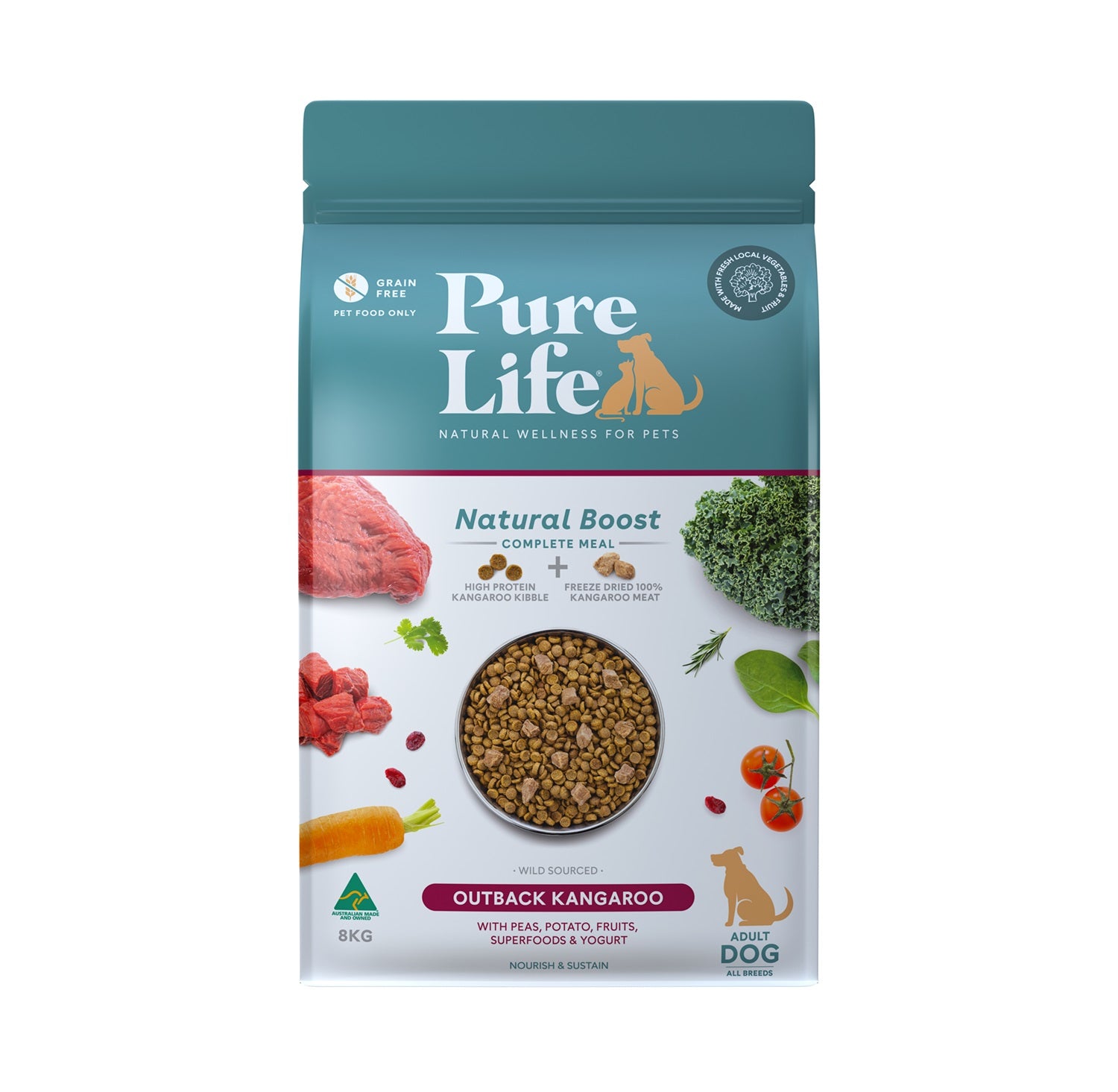 Kangaroo kibble shop