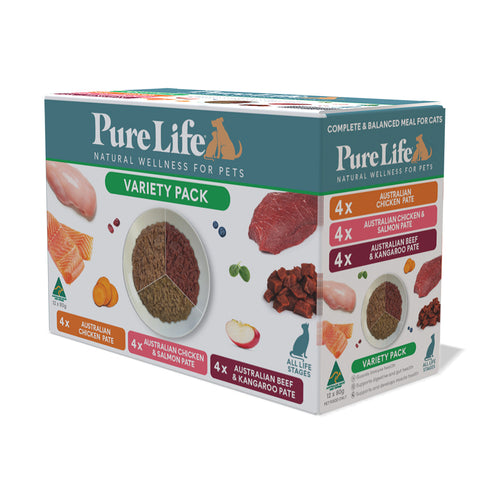 Pure Life Wet Cat Food - Variety Pack