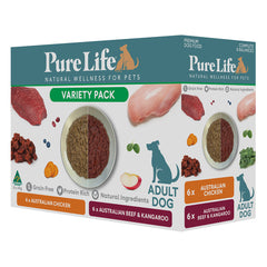Pure Life Wet Food Variety Pack For Adult Dogs