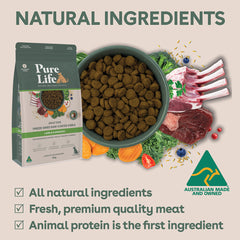 Freeze-Dried Raw-Coated Kibble Lamb & Kangaroo for Adult Dogs