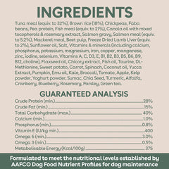 Freeze-Dried Raw-Coated Kibble Tuna & Salmon for Adult Dogs