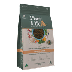 Freeze-Dried Raw-Coated Kibble Chicken & Turkey for Puppies
