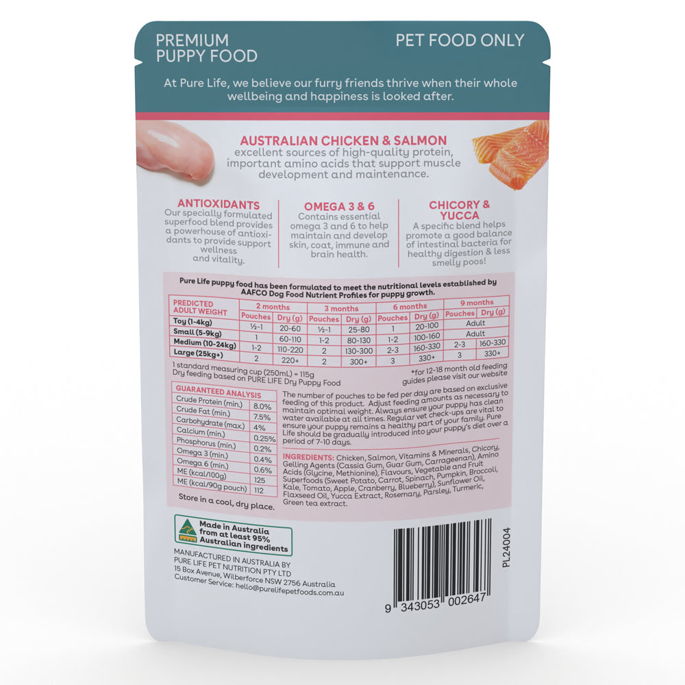 Australia Chicken & Salmon Pate for Puppies