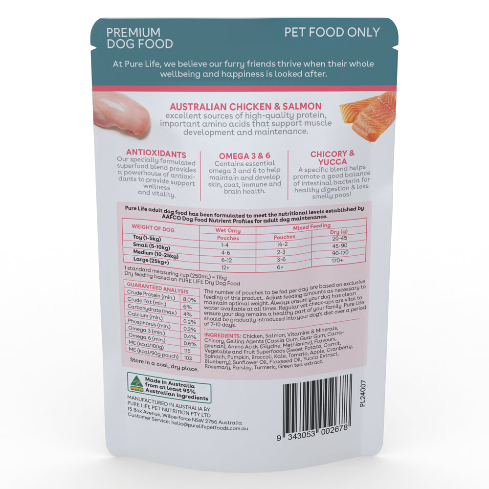 Australia Chicken & Salmon Pate for Adult Dogs